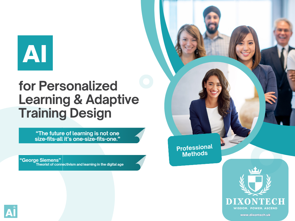 AI for Personalized Learning & Adaptive Training Design